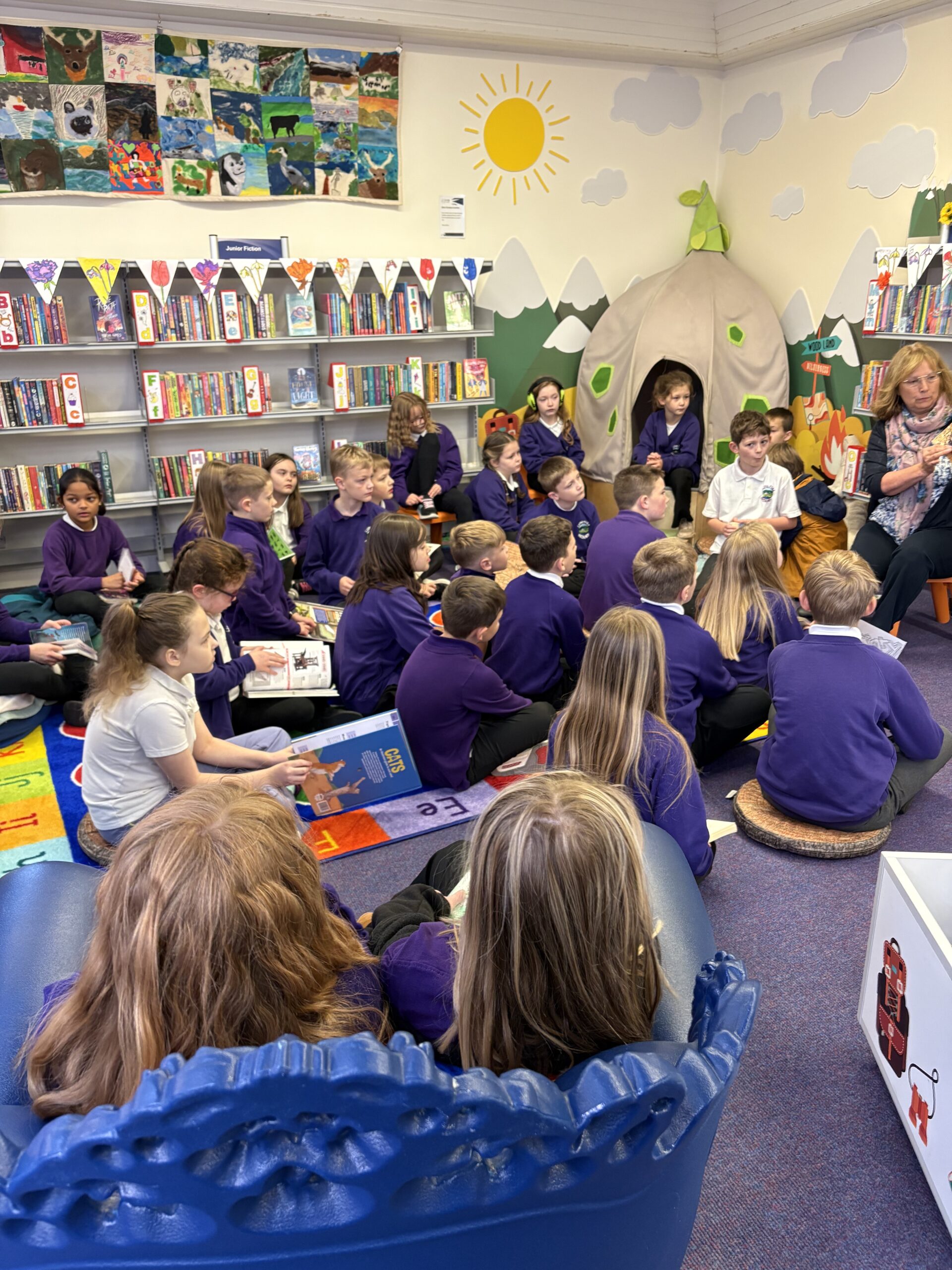 Primary Library Lundavra Primary | Library Visit